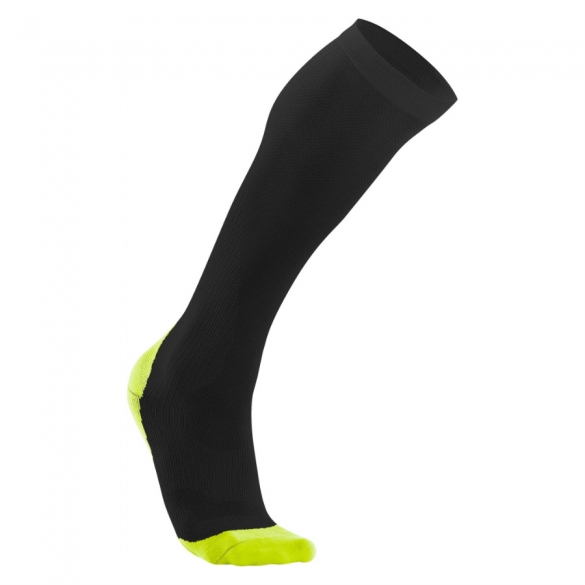 2XU Performance kompressions socks Schwarz/Gelb Damen WA2443e 2015 WA2443eBLKFLG